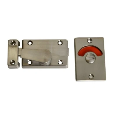 Immagine di Yale Locks P127 Maniglia per bagno con indicatore libero/occupato, in cromo satinato