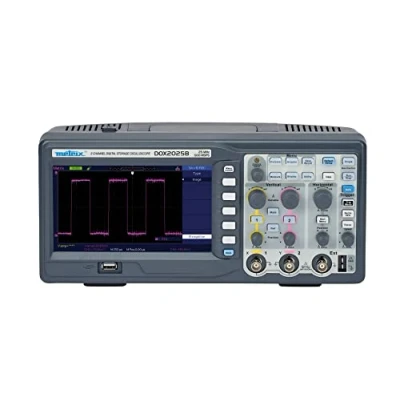 Immagine di Metrix DOX2025B Oscilloscopio digitale 20 MHz 2 canali 50 Gsa/s 32 kpts 8 Bit Memoria (DSO) 1 pz.