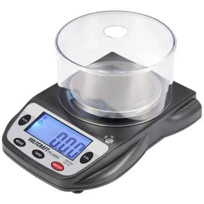 Immagine di VOLTCRAFT PS 600C Bilancia di precisione Portata max. 600 g Risoluzione 0.01 a batteria Nero