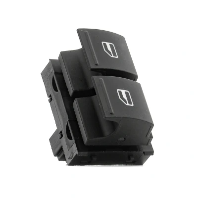 Immagine di VEMO V10 73 0243 Interruttore, Alzacristallo lato conducente, anteriore con interruttore doppio Qualità de originale VOLKSWAGEN: Golf 6, 5