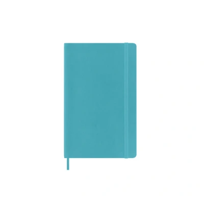 Immagine di Moleskine Taccuino Large Righe Copertina Morbida Blu Reef