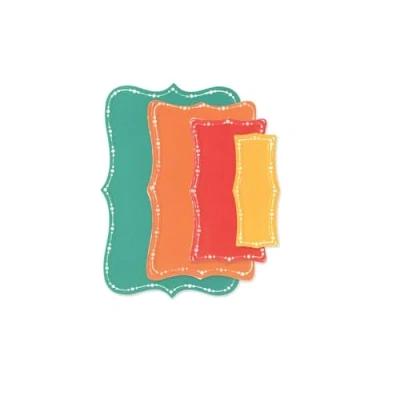 Immagine di Sizzix Framelits Fustella a forma di nota Stacey Park, colore: Grigio 6