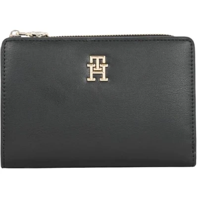Immagine di Tommy Hilfiger Distinct SLIM Wallet Portafoglio, Donna, Taglia: One Size, Black
