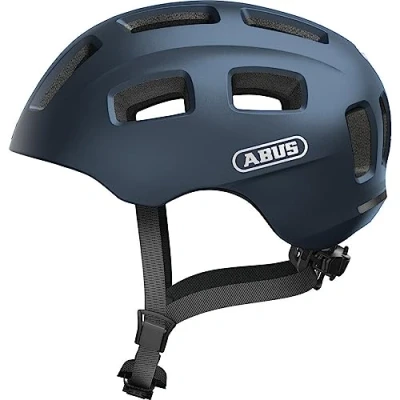 Immagine di Abus, Casco da bambini e ragazzi ABUS Youn I 2.0, con luce posteriore, per ragazze ragazzi, blu, taglia M