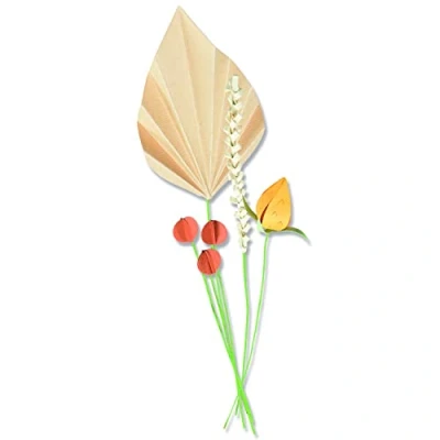 Immagine di Sizzix Set Thinlits 5 Fustelle Ornamentali da Olivia Rose 665955 Capitolo 3 2022, Multicolor, One Size