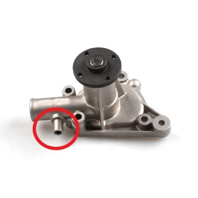 Immagine di HEPU P080 Pompa acqua con guarnizione foro per sensore meccanico ROVER: Mini Hatchback, AUSTIN: INNOCENTI: Hatchback