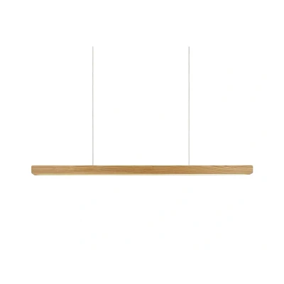 Immagine di Nordlux Lampada a sospensione Ilgas LED, legno, metallo, 3.000 K