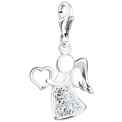Immagine di Nenalina Charm Angelo in Argento per Donna con Zirconia 716096 019