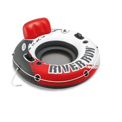 Immagine di Intex 56825EU Ciambella Gonfiabile Mare River Run Assortiti, Vinile, Multicolore, 135 cm