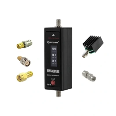 Immagine di Mcbazel SURECOM SW 33 Plus VHF/UHF 125 525 MHz Mini misuratore di potenza RF e SWR