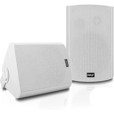 Immagine di Pyle Cassa Bluetooth Impermeabile Wireless, Senza Amplificatore Necessario, Audio Surround Portatile per Casa e Feste, con Involucro
