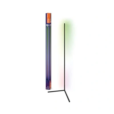 Immagine di LEDVANCE SMART+ WIFI piantana LED angolare, 140 cm, nera, 14 W, 1170 lm, luce bianca e colorata regolabile, dimmerabile, funzione ritmo musicale, lunga durata, controllabile tramite app, 2700 6500K