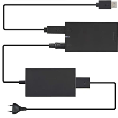 Immagine di Tikmase Adattatore per Xbox One S, X, Windows PC Alimentatore 1S, 1 sensore Kinect 2.0 10, 8.1, 8