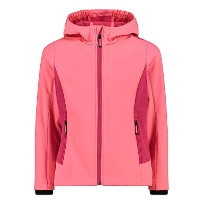 Immagine di CMP Giacca in Softshell da bambini con cappuccio fisso, Gloss Fuxia, 92