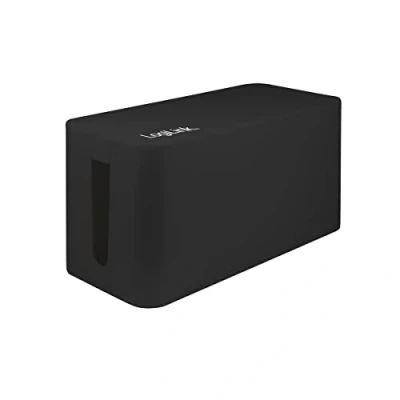 Immagine di LogiLink KAB0060 Contenitore per cavo Plastica Nero 1 pz.