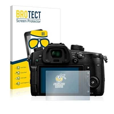 Immagine di brotect Pellicola Vetro Opaca per Panasonic Lumix DC GH5 / GH5S Protezione Schermo [Anti Riflesso, Durezza 9H]