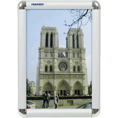 Immagine di Franken BS0701 Cornice per foto intercambiabili Trasparente, Argento (L x A P) 240 327 12 mm DIN A4