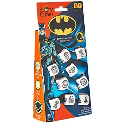 Immagine di Asmodee Rory&#039;s Story Cubes Batman Hangtab Gioco da Tavolo Edizione in Italiano, Colore, Standard, JUN173388