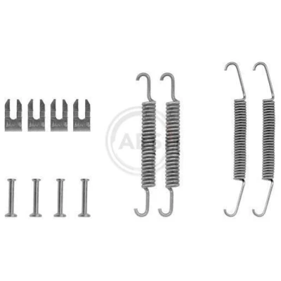 Immagine di A.B.S. 0610Q Kit accessori, Ganasce freno FIAT: Panda I Hatchback, Uno Cinquecento, AUTOBIANCHI: Y10 Hatchback