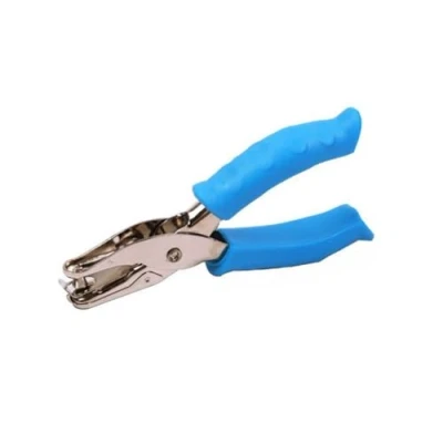 Immagine di Perforatore a Pinza Singolo Foro, Bucatrice per Fare Cerchi, Perfetta da Utilizzare Casa, in Ufficio e Scuola (1, Blu, 6mm)