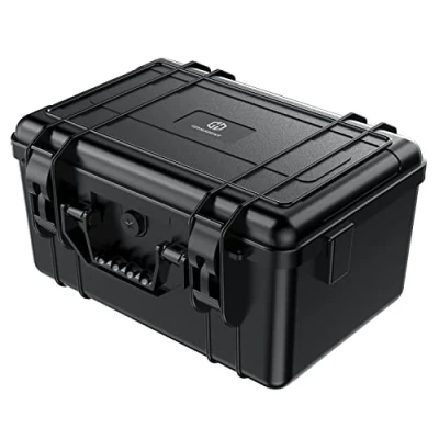 Immagine di GRAUGEAR custodia protettiva per hard disk da 3,5&quot; e 2,5&quot; M.2 HDD/SSD, fino a 19 dischi, resistente agli urti, al calore, impermeabile