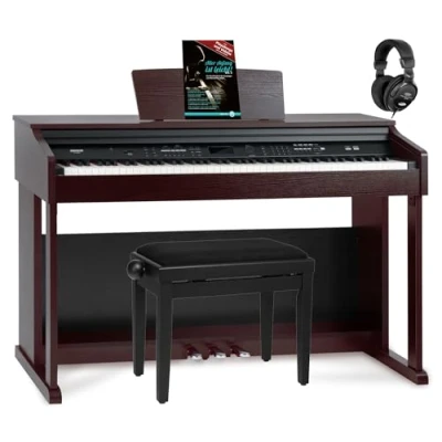 Immagine di FunKey DP 2688A BM Pianoforte digitale marrone opaco Set