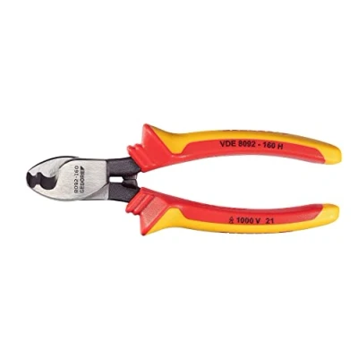 Immagine di Gedore VDE 8092 160 H Cesoia per Cavi Adatto (isolamento) in alluminio e rame, fili singoli multipli 10 mm 50 mm²