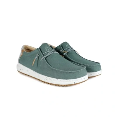 Immagine di WALK IN PITAS Nias Mocassini Uomo Nautici Casual Scarpe estive e Comode Uomo, Verde, 43 EU