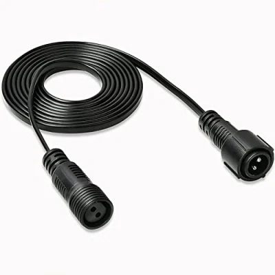 Immagine di Redefun cavo di prolunga a 2 pin, 10 m, impermeabile, anticorrosione, per luci esterne, festone, globo G40, ghiacciolo, tende, rete