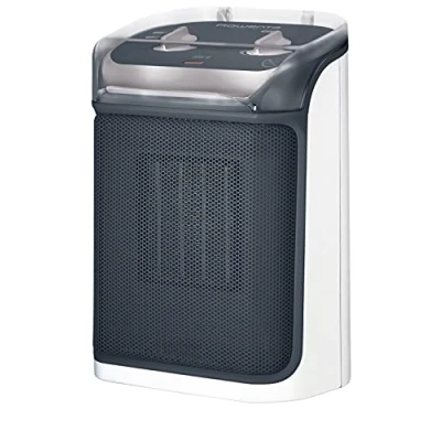 Immagine di Rowenta SO9281 Mini Excel Aqua, termoventilatore, due velocità, silenziosità 50 dBa, design compatto, Grigio/Bianco