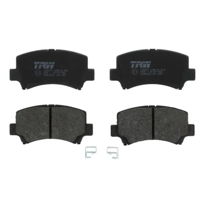 Immagine di TRW GDB3221 Kit pastiglie freno Non predisposto per contatto segnalazione usura con accessori SUZUKI: Wagon R+ II Hatchback, I Hatchback