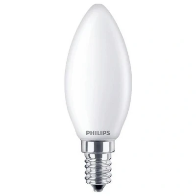 Immagine di Signify 34750200 Lampada ad incandescenza ERP E (A G) E14 Forma di candela 6.5 W Bianco caldo (Ø x L) 35 mm 97 1 pz.