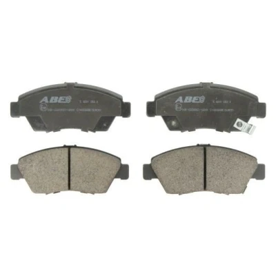 Immagine di ABE C14033ABE Kit pastiglie freno Assale anteriore con segnalatore acustico usura HONDA: Civic 6 Hatchback, 7 V Hatchback