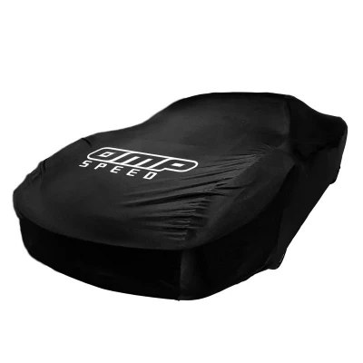 Immagine di OMP SPEED Telo Copriauto Elastico, Taglia M/L Nero Copertura Auto da Interno