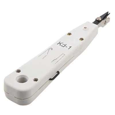 Immagine di CABLEPELADO Inseritore tipo Krone IDC o doppio Strumento di Impatto Crimpatrice Punch Adatto per Dual terminali, Cat 5/6/6a, RJ11, RJ44, voce