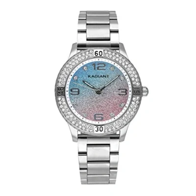 Immagine di Radiant Collezione Frozen Orologio analogico al quarzo. da polso donna. con bracciale e cinturino in acciaio inossidabile. Dimensione 38 mm. 3ATM.