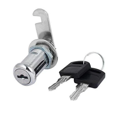 Immagine di YUEWO Serratura di sicurezza, a Cilindro serrature con 2 chiavi per Armadietti Cassette delle Lettere Cassetti cassetta postale da 16 mm