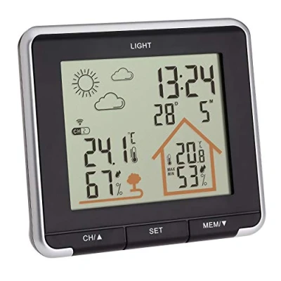 Immagine di TFA Dostmann LIFE 35.1153.01 Stazione meteo digitale senza fili Previsione per 12 24 ore Numero di sensori max. 3