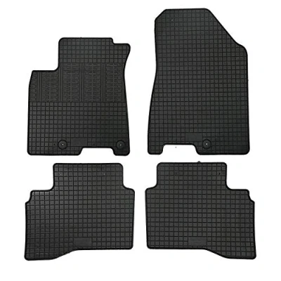 Immagine di AutoStyle CK RKI01 Set tappetino Gomma piena anteriore e posteriore 4 nero
