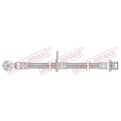 Immagine di QUICK BRAKE 58.993 Tubi Freno 390mm con filettatura interna