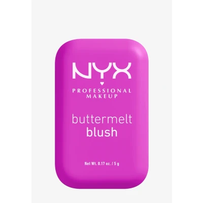 Immagine di NYX Professional Makeup Blush in Polvere, Per un Look Fresco e Colorato, Arricchito con Burro di Mango, Mandorle Karitè, Sfumabile, Buttermelt, Tonalità: Butta With Time, 5 g
