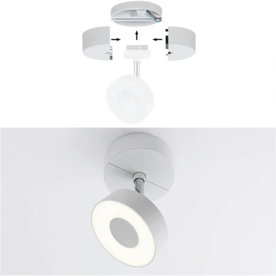 Immagine di PAULMANN Lampada base per sistema URail Bianco