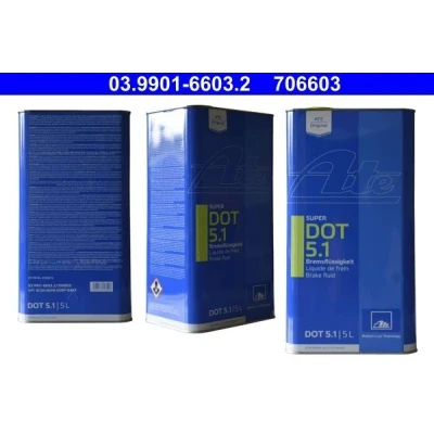 Immagine di ATE DOT 5.1 03.9901 6603.2 Olio Freni 5l