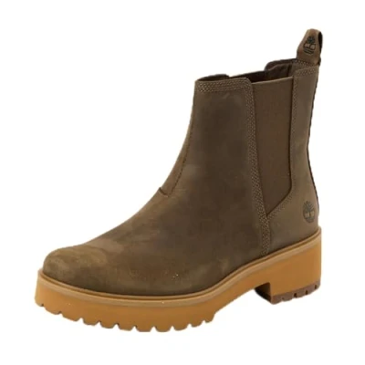 Immagine di Timberland Carnaby Cool, Stivali alla Moda Donna, Olv Full Grain, 38 EU Larga
