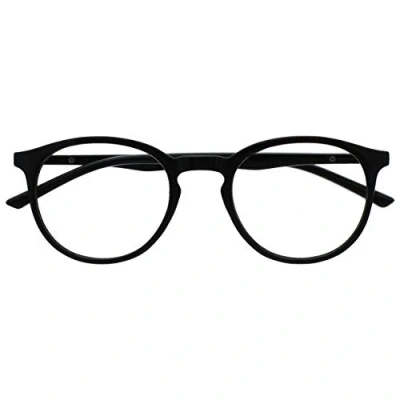 Immagine di Opulize Met Occhiali Da Lettura Computer Gioco, Unisex, Blocco Luce Blu, Nero, Cerniere Molla B60 1 +2,00