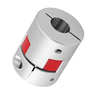 Immagine di 8 mm x CNC Flessibile Plum Accoppiamento Condensatore Assiale Accoppiatore Prugna in Lega di Alluminio Albero Motore passo Encoder D20 L25