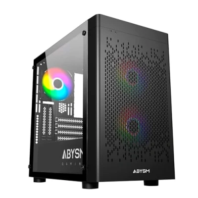 Immagine di Abysm Gaming Scatola ATX Danube INVA MX202 nera