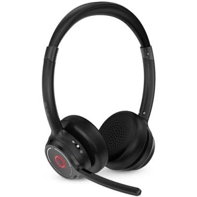 Immagine di SPC Dreamer 2 Pro Auricolari Bluetooth wireless Batteria 50 ore Cancellazione rumore (ENC) Doppia connessione simultanea Google Fast Pair Microfono integrato Compatibile con Teams, Nero