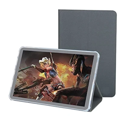 Immagine di Zshion Custodia per tablet business compatibile con CHUWI Hipad Pro da 10,8 pollici, in pelle PU di alta qualità, supporto a libro colore grigio