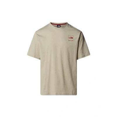 Immagine di The North Face M Coordinates Relaxed SS Tshirt con stampa, Uomo, Taglia: Large, Clay grey